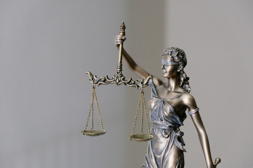 Statue représentant la justice